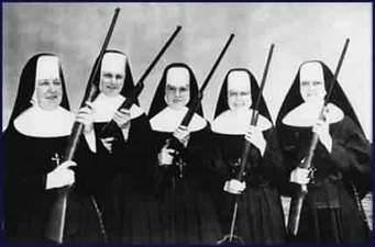 Four Nuns and a Juvenile….this is no joke